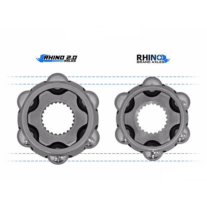 SuperATV Rhino 2.0 Heavy Duty Axle Rear