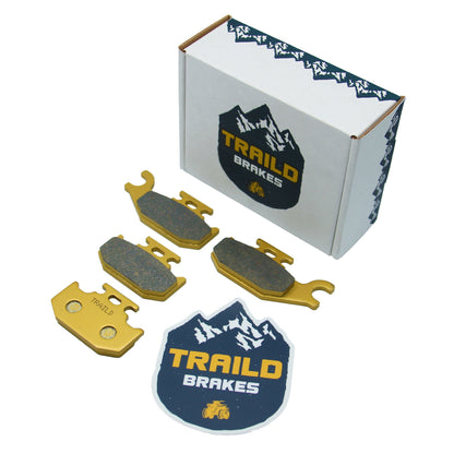 Suzuki King Quad LTA/LTF 400/450/500/700/750 2005-2026 Ceramic Brake Pad Set - Vehicle Parts & Accessories