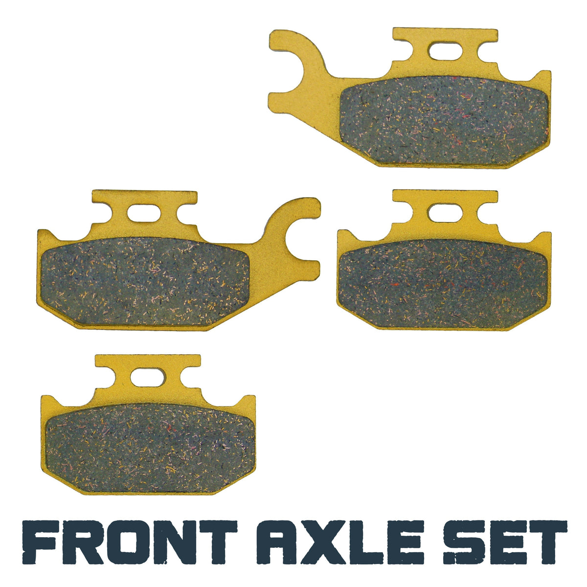 Suzuki King Quad LTA/LTF 400/450/500/700/750 2005-2026 Ceramic Brake Pad Set - Vehicle Parts & Accessories
