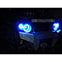 SYA Angel Eyes LED Kit for Kawasaki Brute Force 650 650i and 750i 05-11 - Red - Lighting