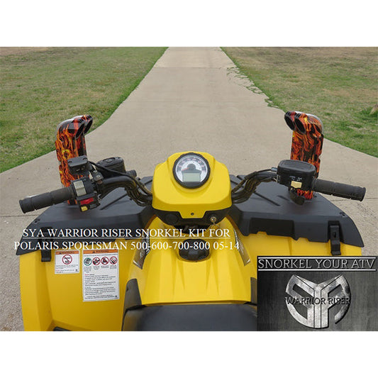 SYA Warrior Riser Snorkel kit for Polaris Sportsman 400-500-600-700-800 05-14