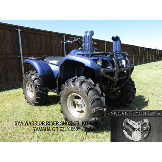 SYA Warrior Riser Snorkel kit for Yamaha Grizzly 660 2002 - 2008 - Snorkel Kits