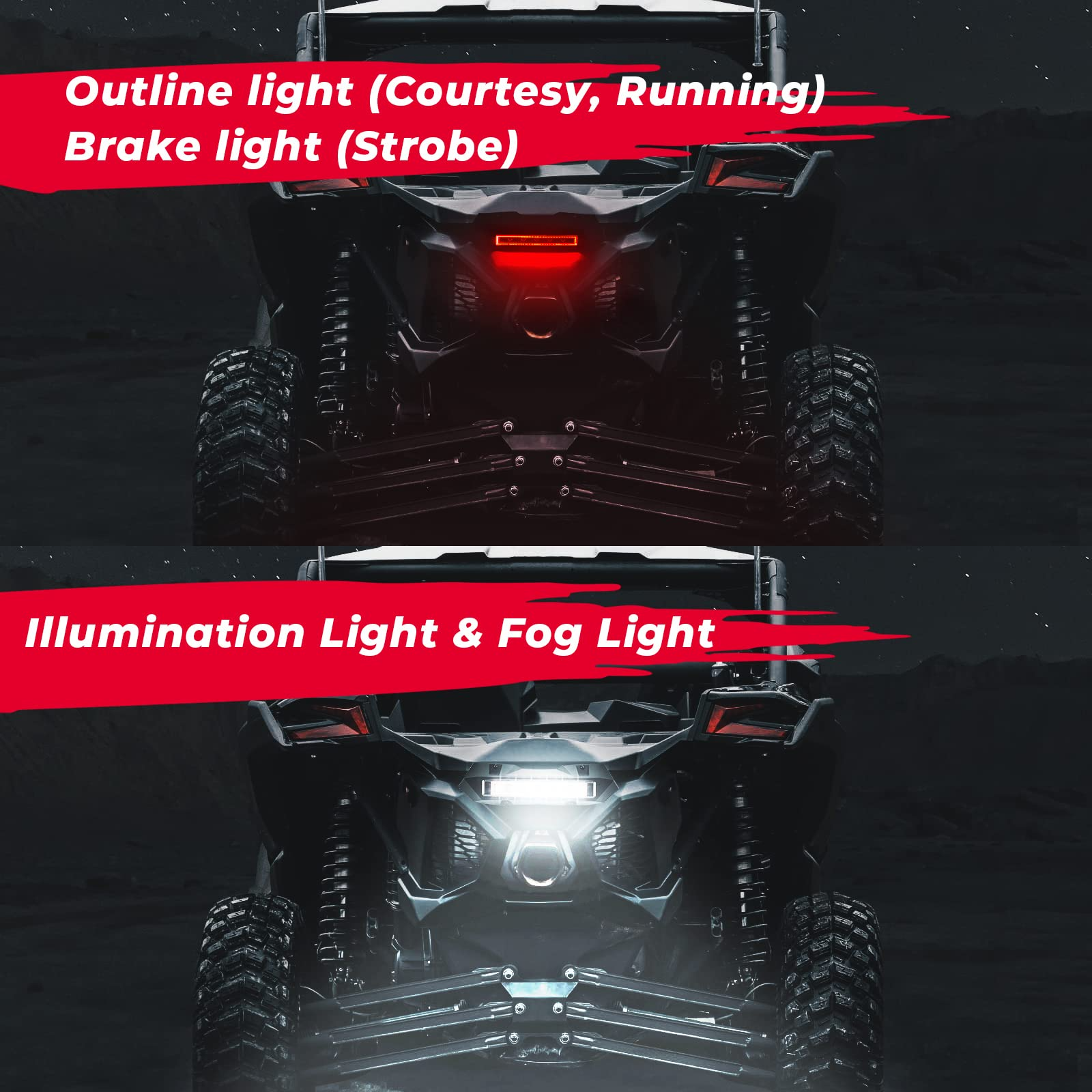 Tail Light Rear Light for Can-Am Maverick X3/MAX