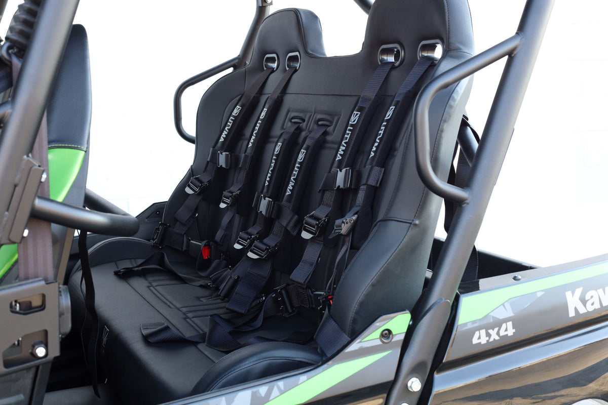 Teryx 4 Rear Bench Seat (2012-2025) W Harnesses - Bench Seat