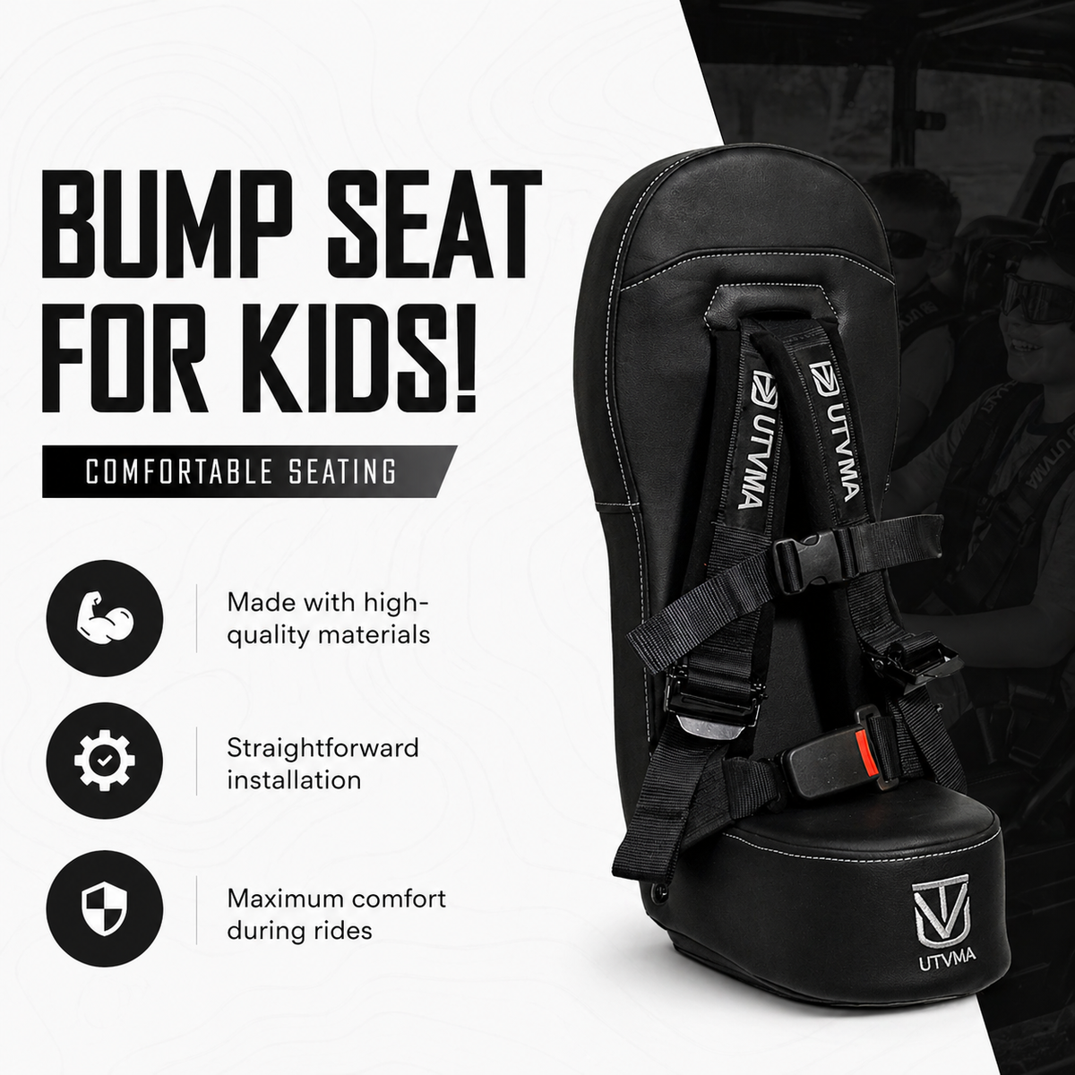 Teryx 4 Rear Bump Seat (2012+) - Bump Seat