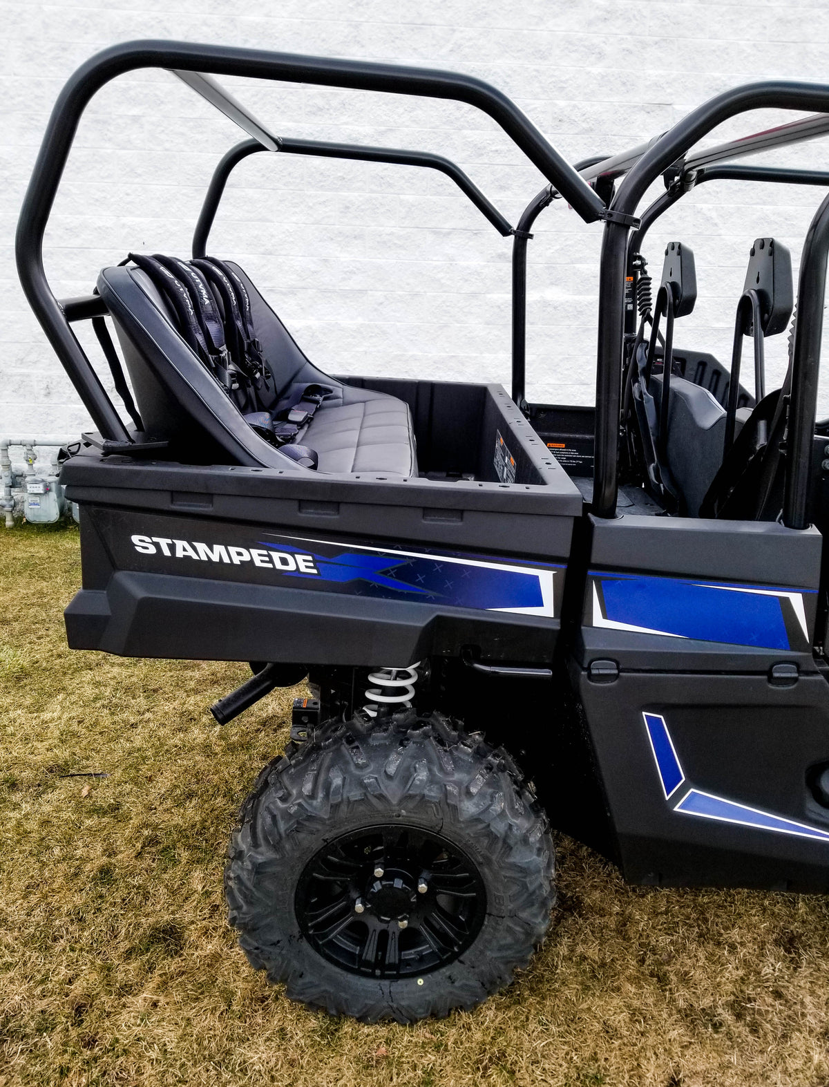 Textron Stampede / Textron Stampede 4 Back Seat and Roll Cage Kit (2018-2021) - Backseat and Roll Cage