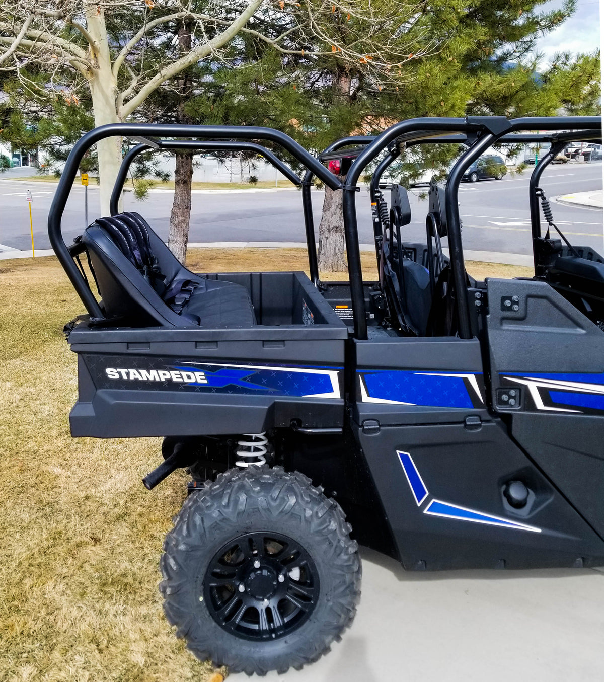 Textron Stampede / Textron Stampede 4 Back Seat and Roll Cage Kit (2018-2021) - Backseat and Roll Cage