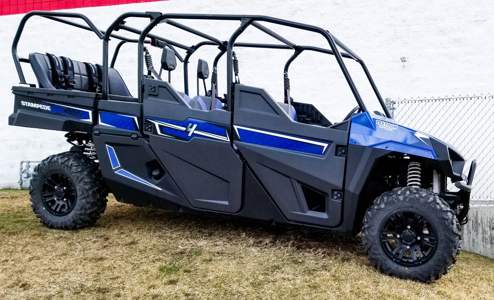 Textron Stampede 4 Back Seat and Roll Cage Kit (2018-2021) - Backseat and Roll Cage