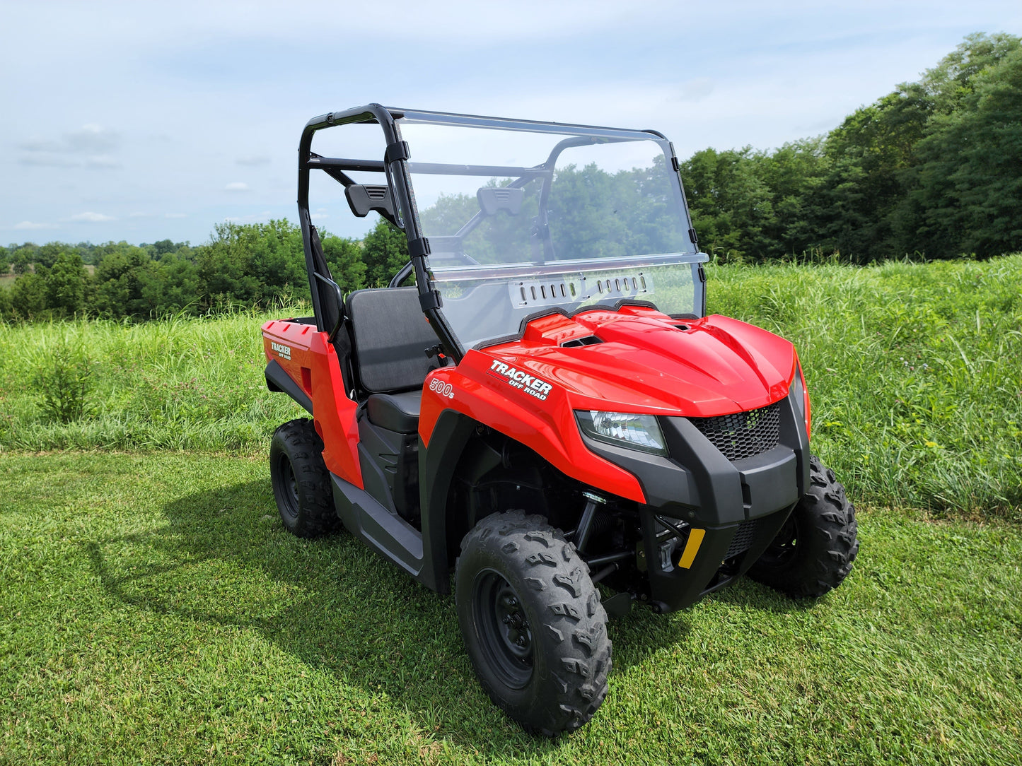 Tracker Off Road 500S - 2-Piece General-Purpose Windshield - Windshields