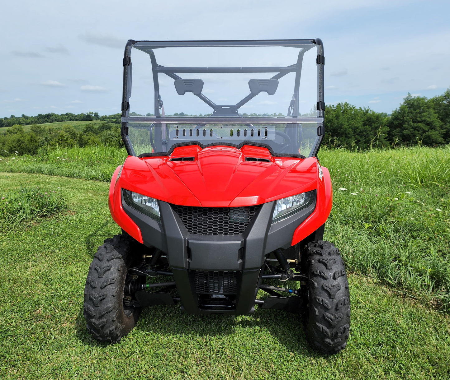 Tracker Off Road 500S - 2-Piece General-Purpose Windshield - Windshields
