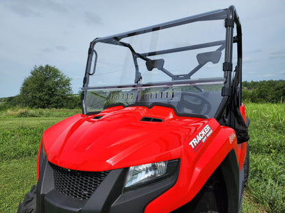 Tracker Off Road 500S - 2-Piece Scratch-Resistant Windshield - Windshields