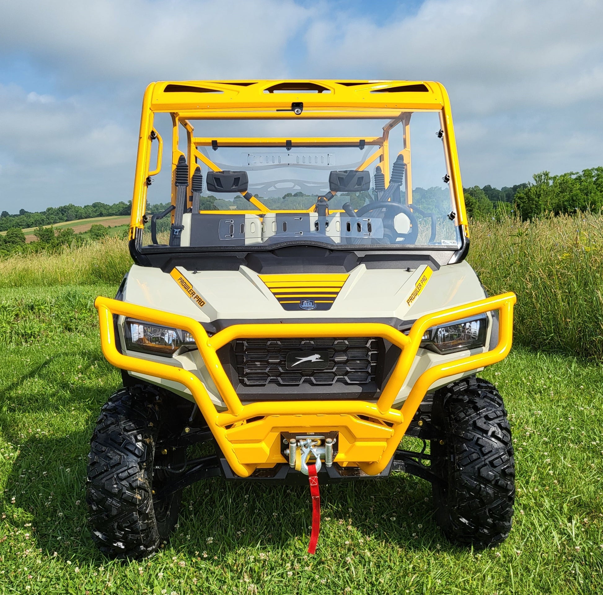 Tracker Off Road 800SX Crew - 1 Pc Scratch-Resistant Windshield - Windshields