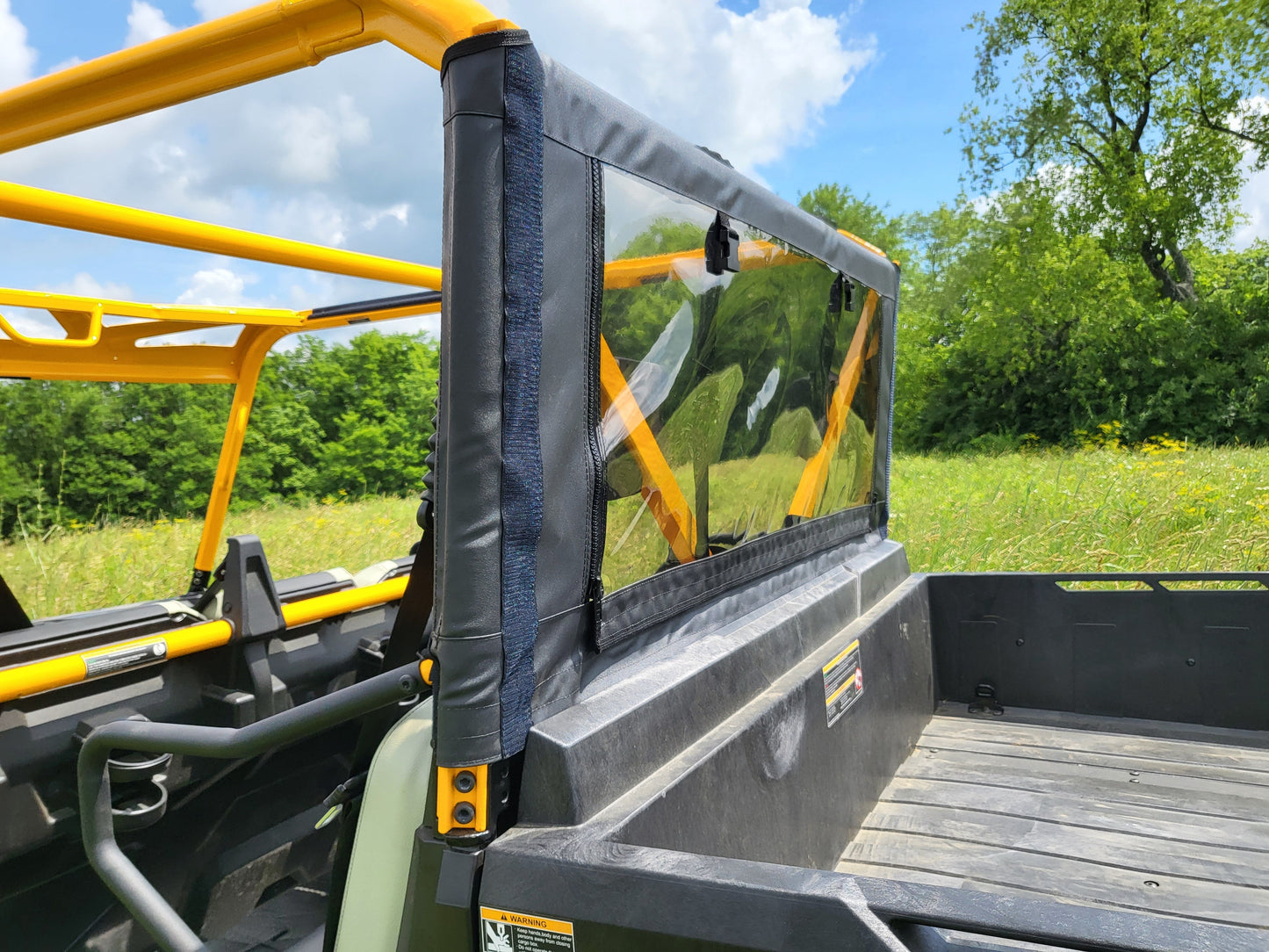 Tracker Off Road 800SX Crew - Soft Back Panel - Back Panel