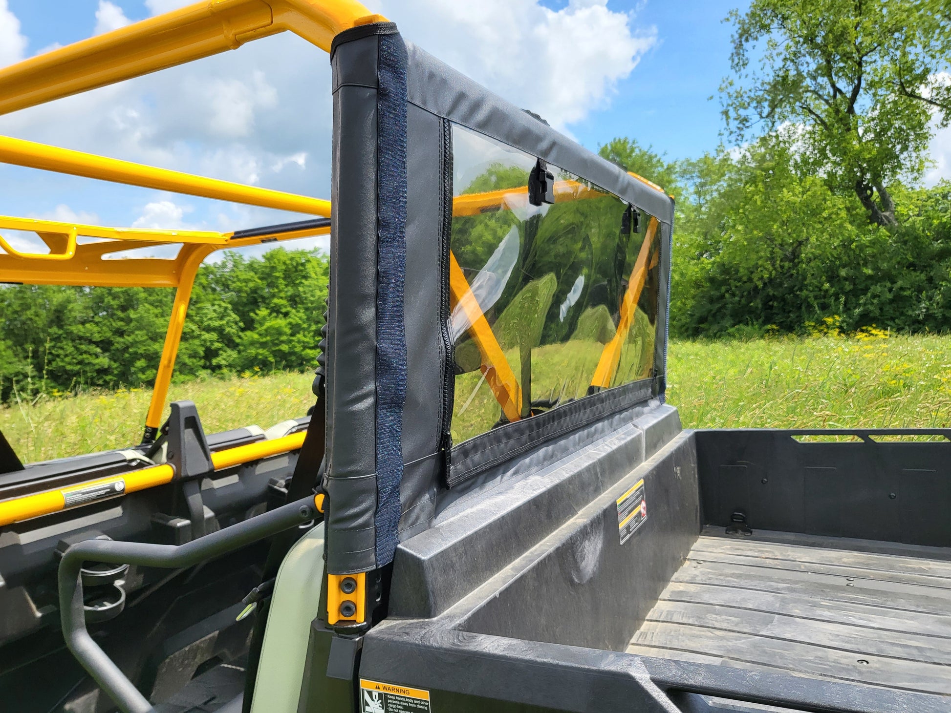 Tracker Off Road 800SX Crew - Soft Back Panel - Back Panel
