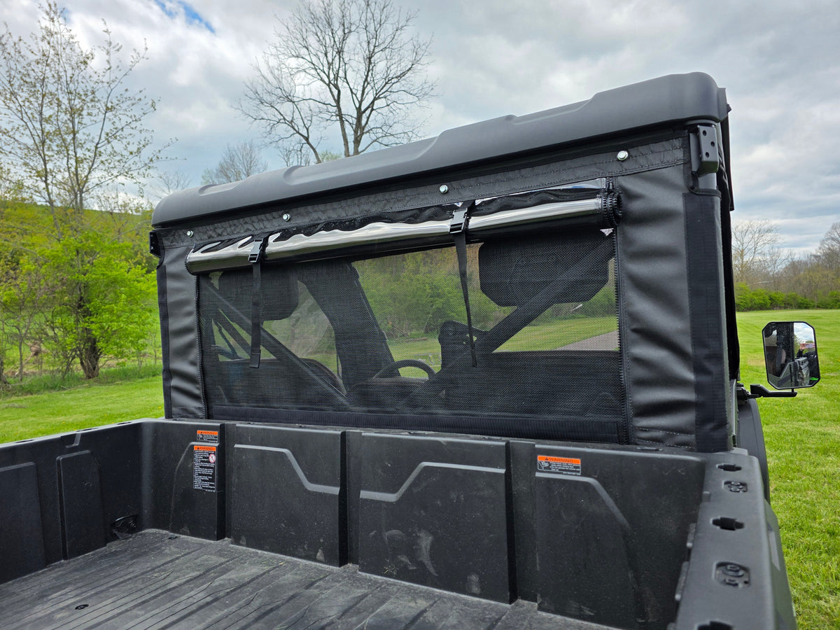 Tracker Off Road 800SX - Soft Back Panel with Mesh/Vinyl Window - Back Panel
