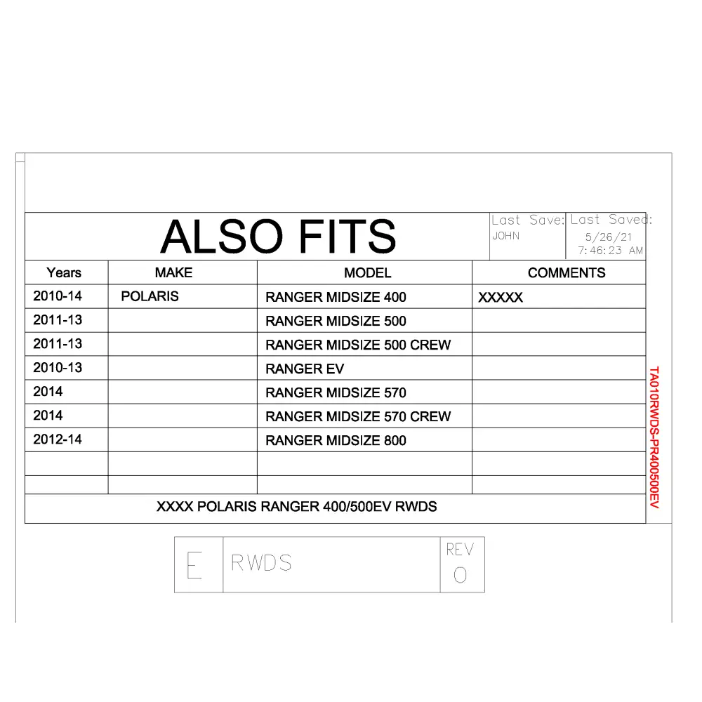 Trail Armor 2010 - 2014 Ranger Midsize 400 500 EV 800 570 Rear Window Dust Shield Kit - 2010 - 2014 - Windshields