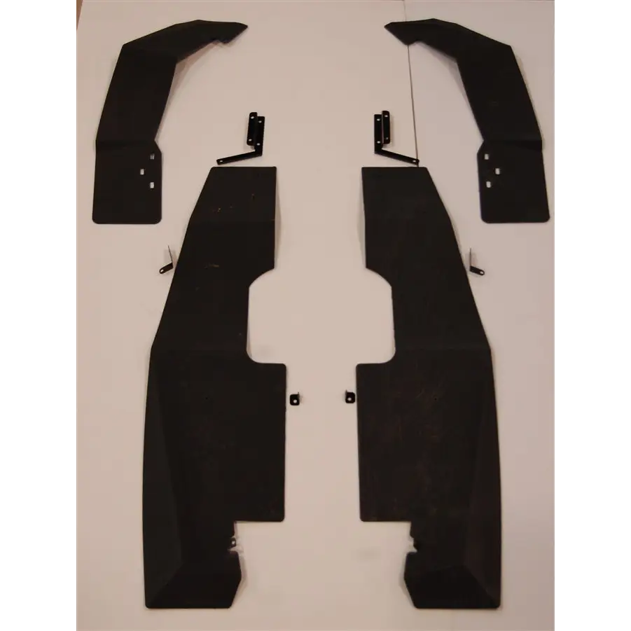 Trail Armor 2014 - 2018 RZR XP 1000 RZR XP 4 1000 RZR XP Turbo EPS RZR XP 4 Turbo Mud Flap Fender Extensions - BLACK