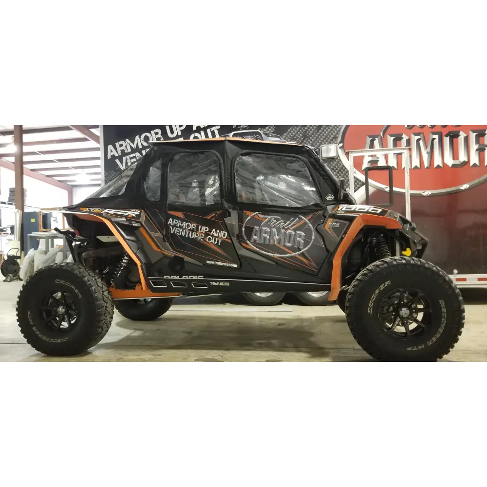 Trail Armor 2014 - 2018 RZR XP 1000 RZR XP 4 1000 RZR XP Turbo EPS RZR XP 4 Turbo Mud Flap Fender Extensions REAR ONLY