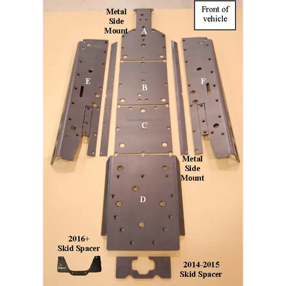 Trail Armor 2014 - 2023 RZR 4 XP 1000 (Standard Sport Premium Ultimate Highlifter) 2016 - 2021 RZR 4 XP Turbo 2019