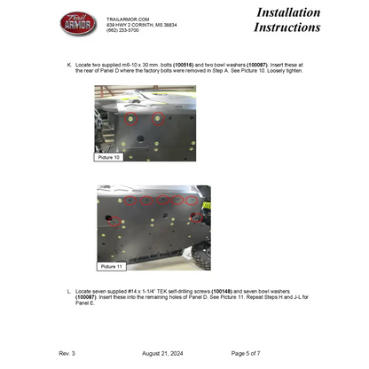 Trail Armor 2018 - 2019 Can Am Maverick Trail 800/1000 Maverick Trail DPS 800/1000 2019 Maverick Sport Maverick Sport