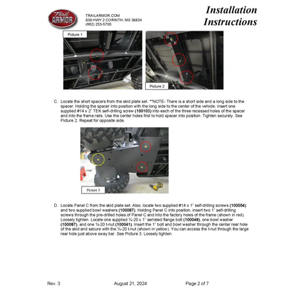 Trail Armor 2018 - 2019 Can Am Maverick Trail 800/1000 Maverick Trail DPS 800/1000 2019 Maverick Sport Maverick Sport