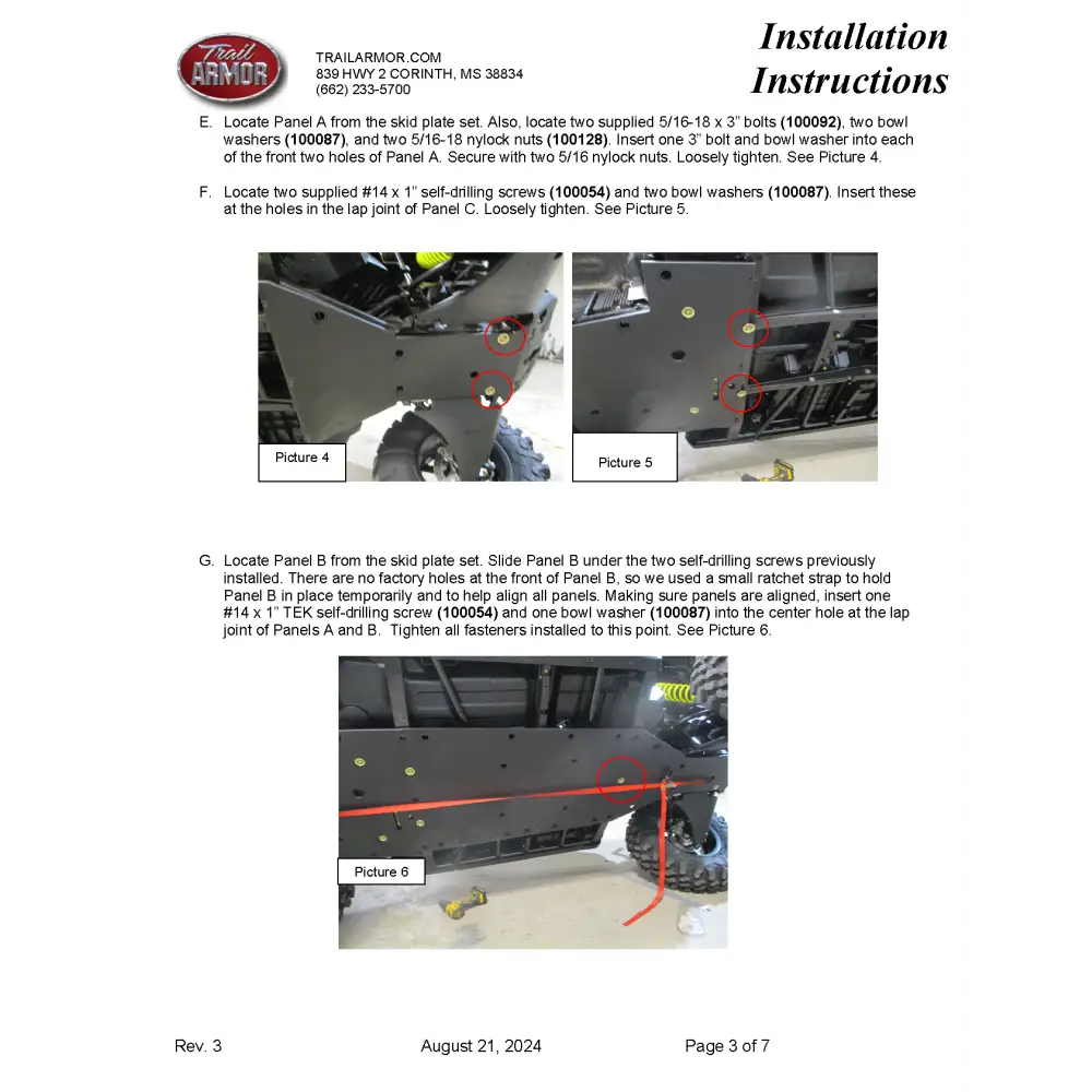 Trail Armor 2018 - 2019 Can Am Maverick Trail 800/1000 Maverick Trail DPS 800/1000 2019 Maverick Sport Maverick Sport