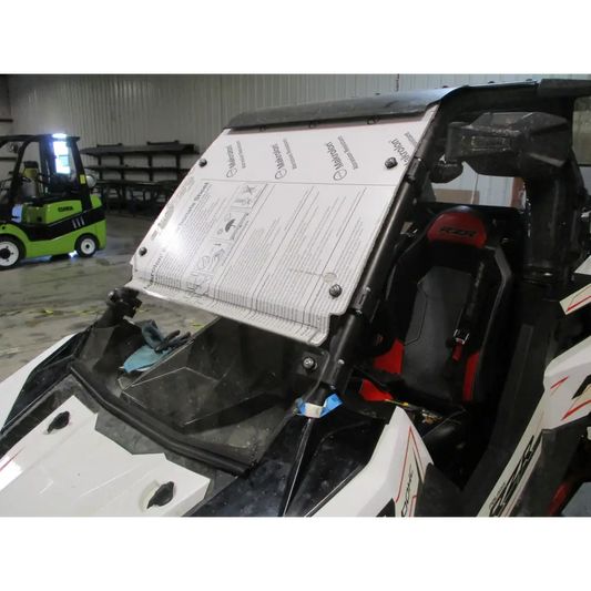 Trail Armor 2018 - 2022 Polaris RZR RS1 CoolFlo Windshield with Fast Clamps DoT Approved Rated AS4 - Windshields