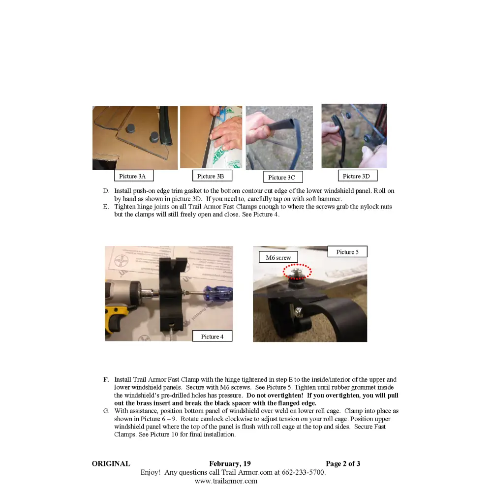 Trail Armor 2018 - 2022 Polaris RZR RS1 CoolFlo Windshield with Fast Clamps DoT Approved Rated AS4 - Windshields