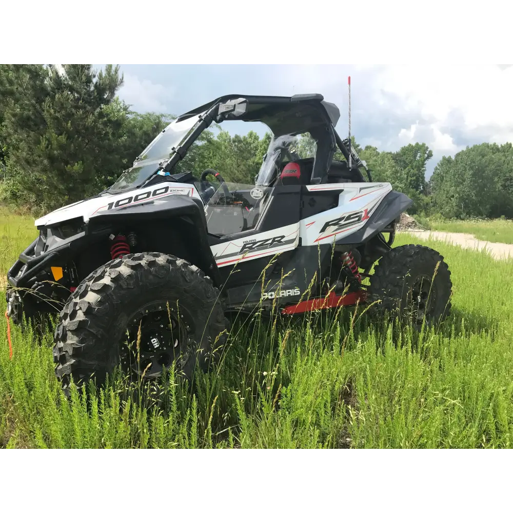 Trail Armor 2018 - 2022 Polaris RZR RS1 CoolFlo Windshield with Fast Clamps DoT Approved Rated AS4 - Windshields