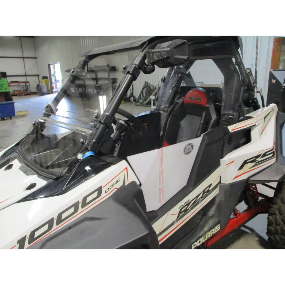 Trail Armor 2018 - 2022 Polaris RZR RS1 CoolFlo Windshield with Fast Clamps DoT Approved Rated AS4 - Windshields