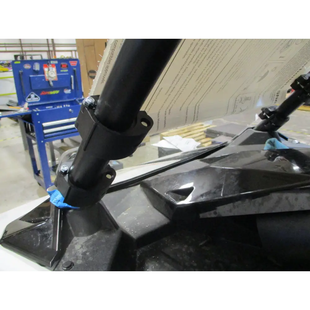 Trail Armor 2018 - 2022 Polaris RZR RS1 CoolFlo Windshield with Fast Clamps DoT Approved Rated AS4 - Windshields