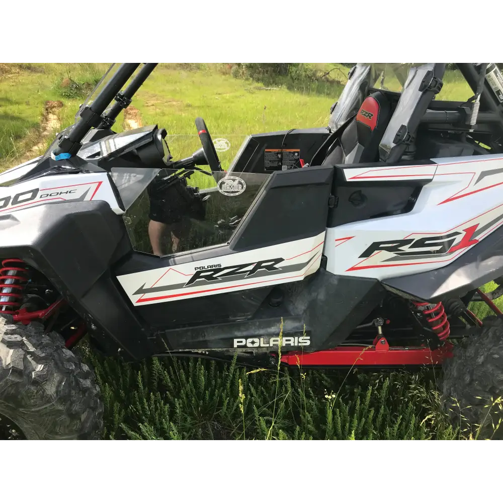 Trail Armor 2018 - 2022 Polaris RZR RS1 CoolFlo Windshield with Fast Clamps DoT Approved Rated AS4 - Windshields