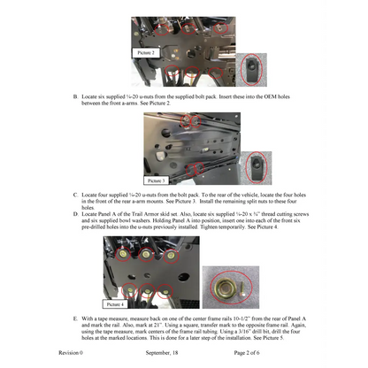 Trail Armor 2019 - 2020 Ranger XP 1000 Crew and 2020 Ranger 1000 Crew Full Skids - Skid Plates