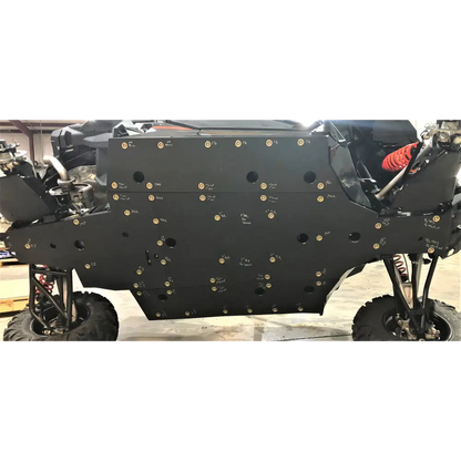 Trail Armor 2020 - 2024 Can Am Maverick Trail Maverick Sport and Commander Full Skids with Integrated Slider Nerfs