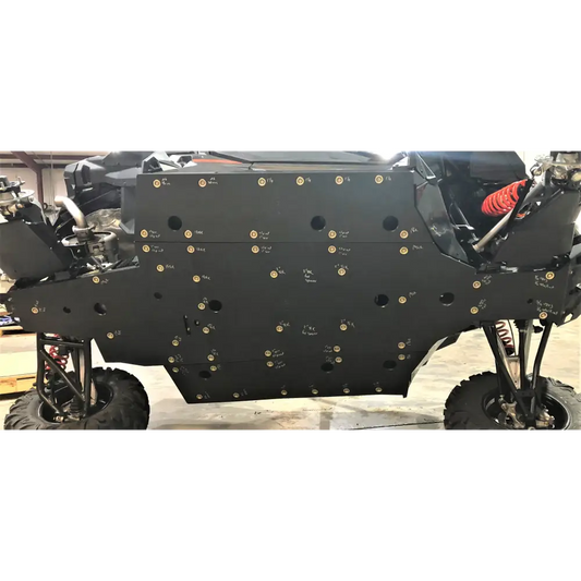 Trail Armor 2020 - 2024 Can Am Maverick Trail Maverick Sport and Commander Full Skids with Integrated Slider Nerfs