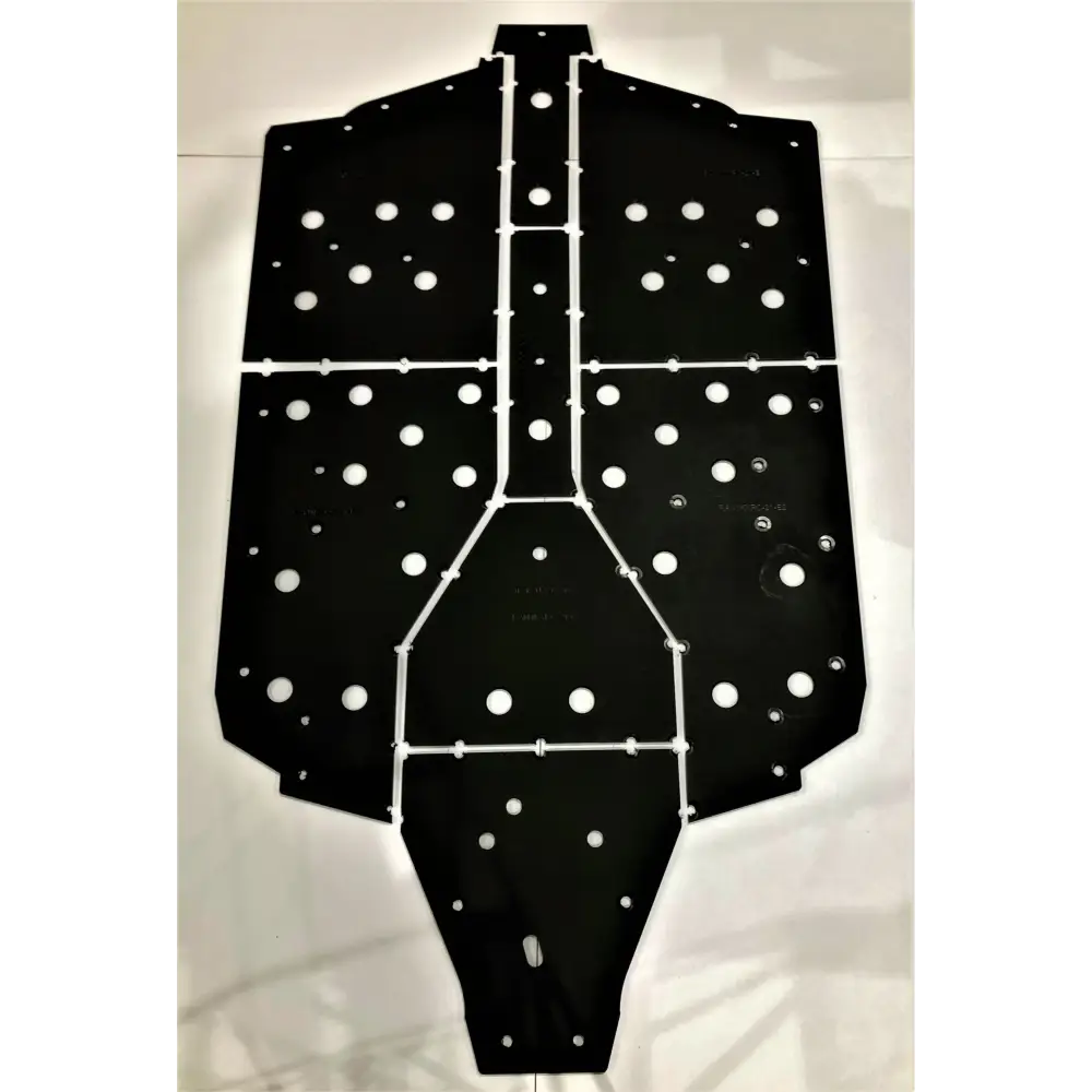 Trail Armor 2021 - 2025 Polaris Ranger XP 1000 Crew Full Skids - BLACK - Skid Plates