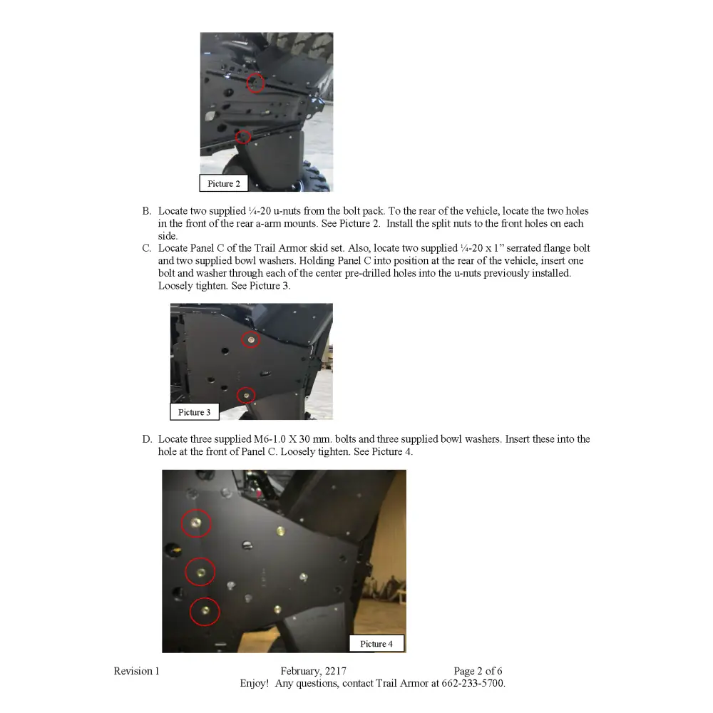 Trail Armor 2021 - 2025 Polaris Ranger XP 1000 Ranger XP Kinetic Ranger 1000 Full Skids - Skid Plates