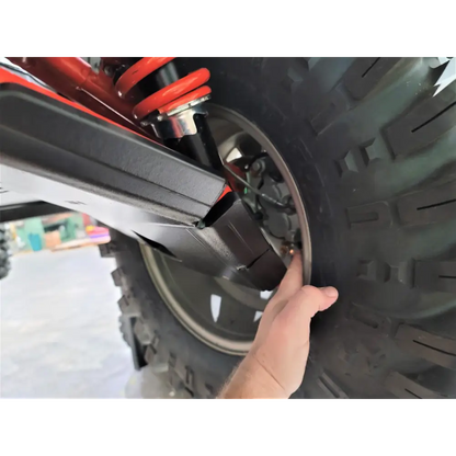 Trail Armor 2022 - 2024 Can Am Defender 6x6 Limited HD10 iMpact A-Arm Guards for FACTORY ARCHED A-ARMS - A-Arm Guards