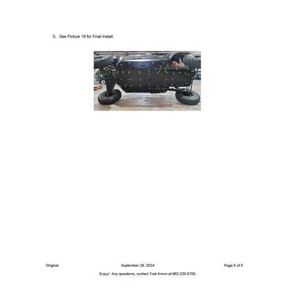 Trail Armor 2024 RZR XP 4 1000 (Sport Premium Ultimate) Full Skids with Slider Nerfs - Skid Plates