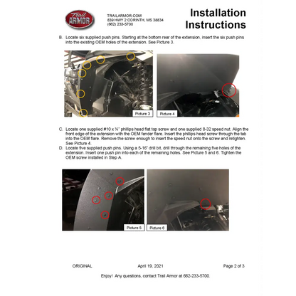 Trail Armor Can Am Commander XT Commander XT-P Commander DPS Commander XT Commander Max DPS Commander Max XT Commander