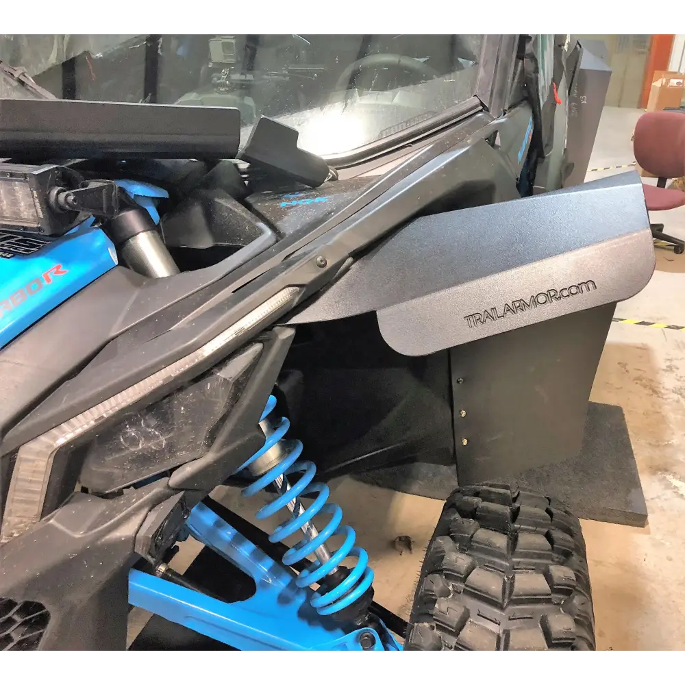 Trail Armor Can Am Maverick X3 and X3 Max Super Wide Mud Flap Fender Extensions - Mudshields