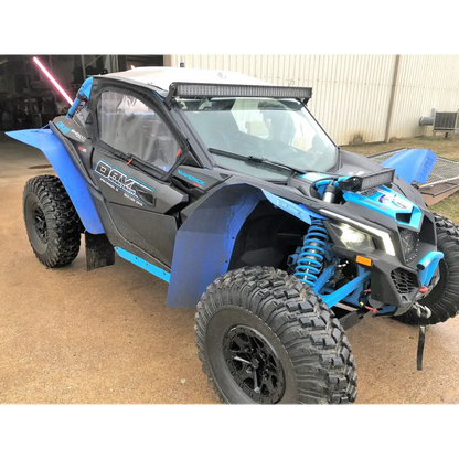 Trail Armor Can Am Maverick X3 and X3 Max Super Wide Mud Flap Fender Extensions - Mudshields