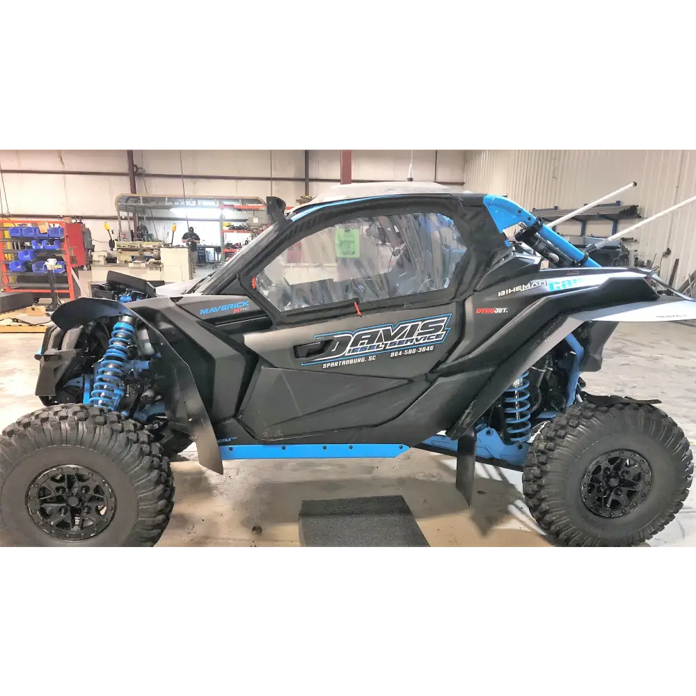 Trail Armor Can Am Maverick X3 and X3 Max Super Wide Mud Flap Fender Extensions - Mudshields