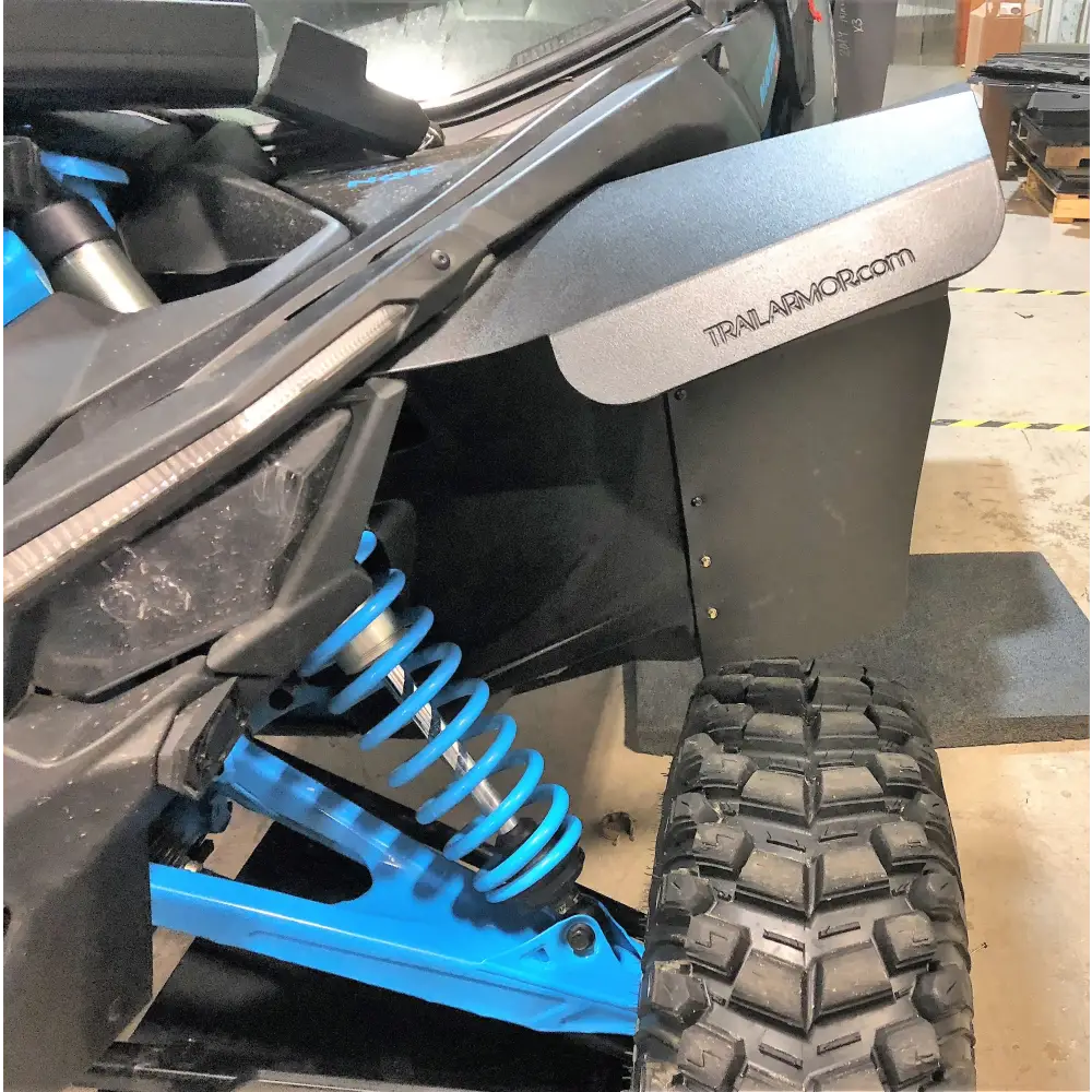 Trail Armor Can Am Maverick X3 and X3 Max Super Wide Mud Flap Fender Extensions - Mudshields
