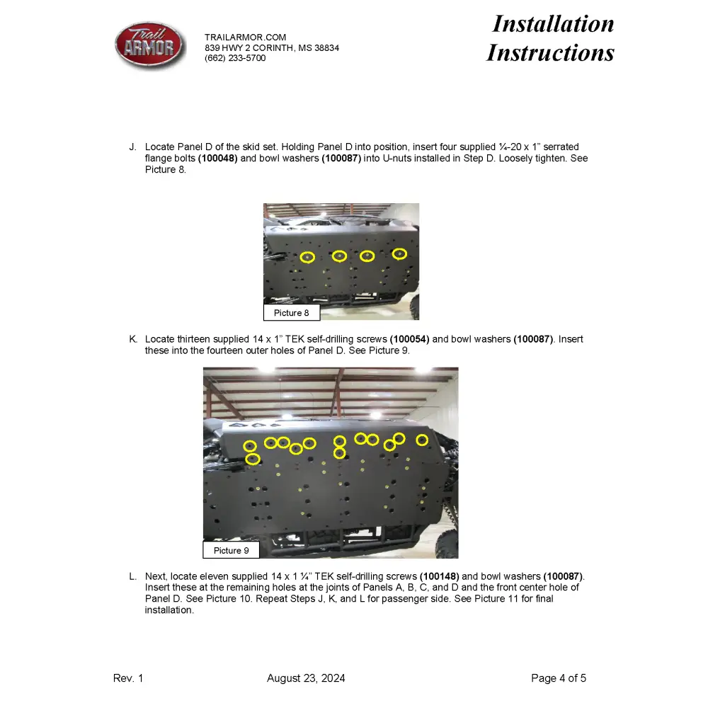 Trail Armor Can Am Maverick X3 Max Turbo,Turbo R DS Turbo X DS Turbo R DS Turbo RR X RS Turbo R X RS Turbo RR,X DS