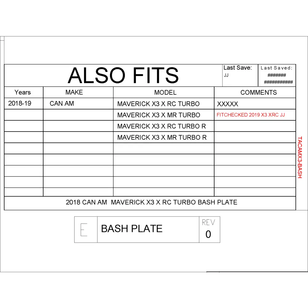 Trail Armor Can Am Maverick X3 X MR Turbo X3 X MR Turbo R X3 X RC Turbo X3 X RC Turbo R Bash Plate - Skid Plates