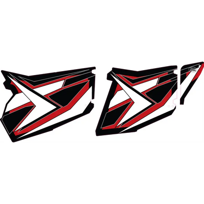 Trail Armor GenX Slide On Four Door Graphics Kit - 2015 RZR 4 900 EPS Havasu Red Pearl - Graphics