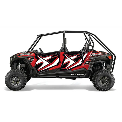 Trail Armor GenX Slide On Four Door Graphics Kit - 2015 RZR 4 900 EPS Havasu Red Pearl - Graphics
