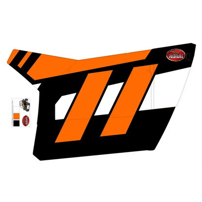 Trail Armor GenX Two Door Graphics Kit - 2014 RZR 900 Orange Madness - Graphics