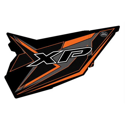 Trail Armor GenX Two Door Graphics Kit - 2014 RZR XP 1000 Titanium Matte Metallic - Graphics